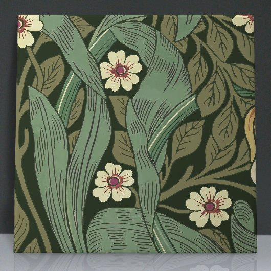 Carreau Pimpernel sans soudure 9 sur 12 Chaud jaune Sage v