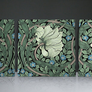 Carreau Pimpernel Seamless 1/2 William Morris Arts Craft
