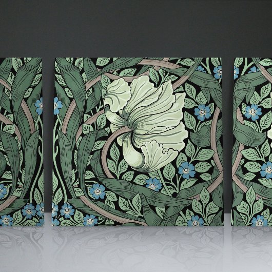 Carreau Pimpernel Seamless 1/2 William Morris Arts Craft