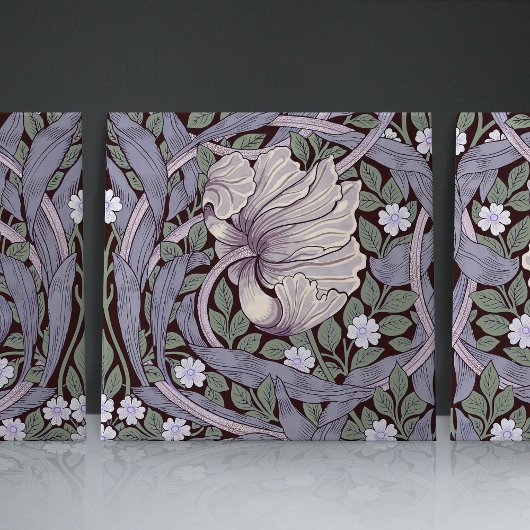 Carreau Pimpernel Seamless 1/2 William Morris Arts Craft