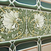 Carreau Pimpernel Seamless 1/2 William Morris Arts Craft