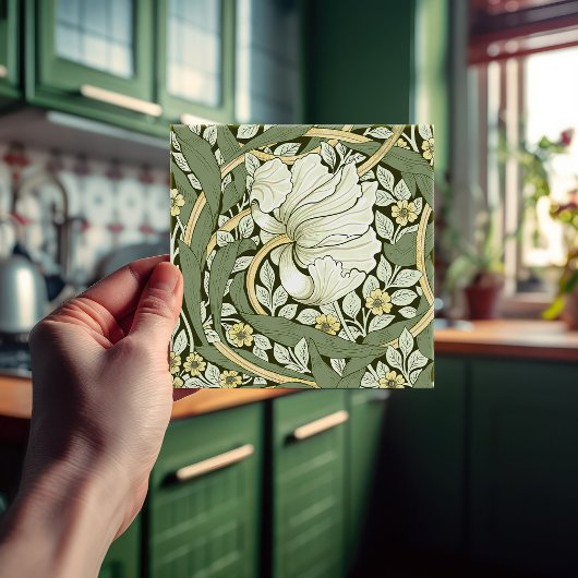 Carreau Pimpernel Seamless 1/2 William Morris Arts Craft