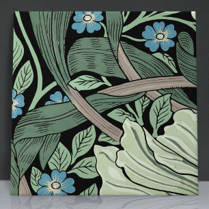 Carreau Pimpernel Seamless 7 sur 12 Vert Sauge Bleu