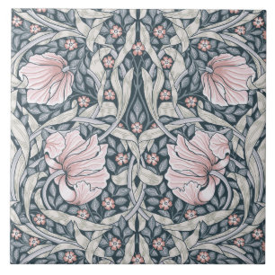 Carreau pimpernel William Morris, Peach Fuzz, Art nouveau