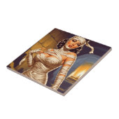 Carreau Pin-up Momie Vintage (Côté)