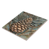 Carreau Pinecone & Folithe Faux Relief (Côté)