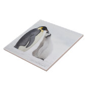 Carreau Pingouin d'empereur (forsteri d'Aptenodytes), (Côté)