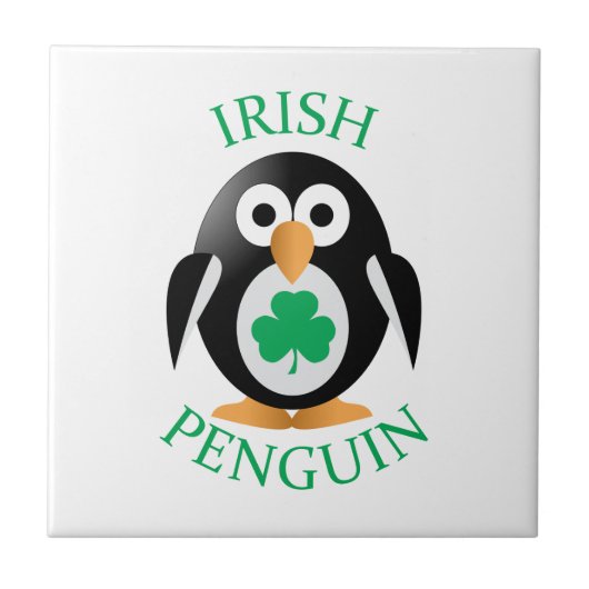 Carreau Pingouin irlandais (Devant)