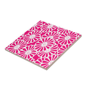 Carreau Pink Asiatique Moods Floral