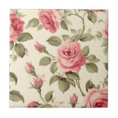 Carreau Pink Petal Peach Blossom Elegance (Devant)