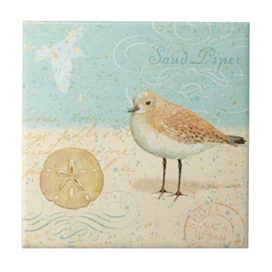 Carreau Pipe de sable vintage (Devant)