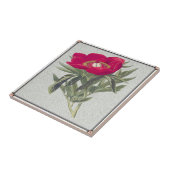 Carreau Pivoine rouge (Côté)