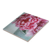 Carreau Pivoines sur le Tableau (Côté)