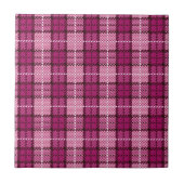Carreau Pixel Plaid_Magenta-Black (Devant)