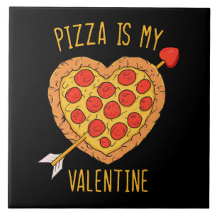 Carreau Pizza Est Ma Saint-Valentin
