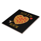 Carreau Pizza Est Ma Saint-Valentin (Côté)