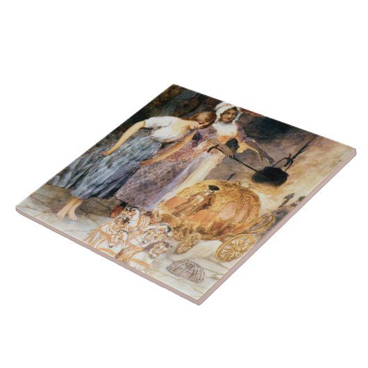 Carreau Place Cendrillon et Fée Godmère (Côté)