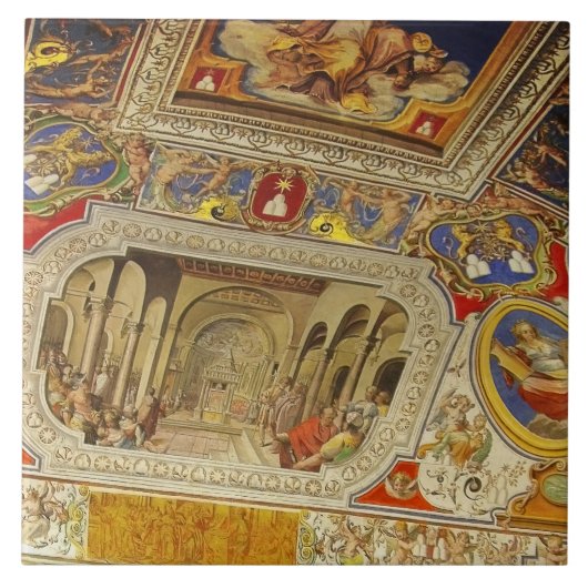 Carreau Plafond de chapelle de Sistine (Devant)
