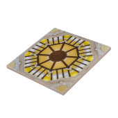 Carreau Plafond décoré à la gare de Tokyo (Côté)