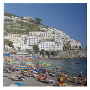 Carreau Plage à Amalfi, Campanie, Italie