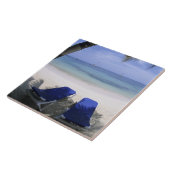 Carreau Plage, chaise longue, palmier, horizon plus de (Côté)