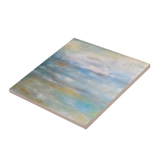 Carreau Plage Côté Thème Plage Abstrait Art (Côté)