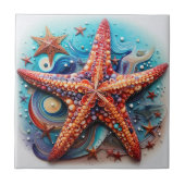 Carreau Plage côtière marine de Starfish (Devant)