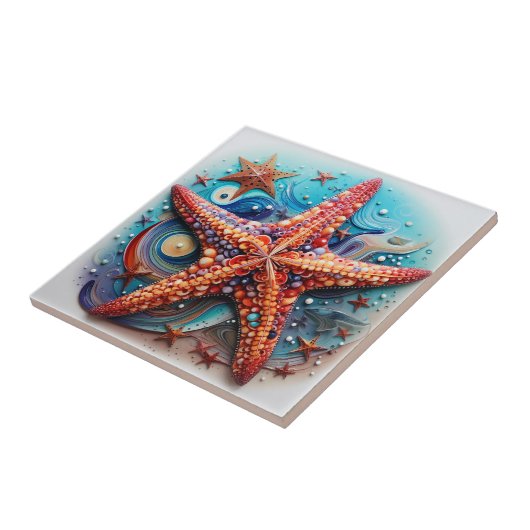 Carreau Plage côtière marine de Starfish (Côté)