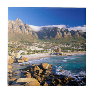 Carreau Plage de Camps Bay et chaîne des Douze Apôtres