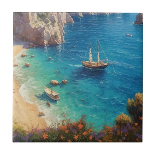 Carreau Plage en Grèce (Devant)