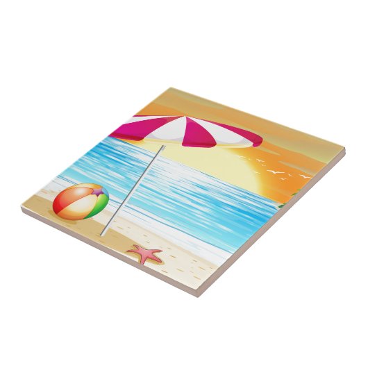 Carreau Plage et océan (Côté)