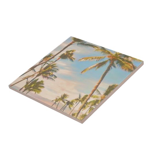 Carreau Plage hawaïenne vintage de PixDezines (Côté)