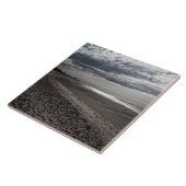Carreau Plage nuageuse de la mer du Nord (Côté)