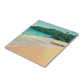 Carreau Plage paisible de l'île tropicale (Côté)