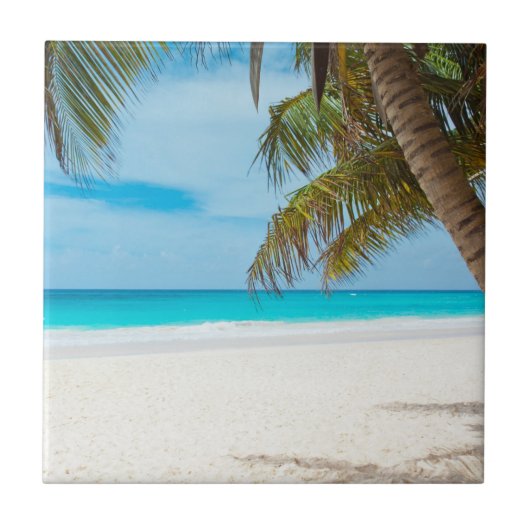 Carreau Plage Paradis Tropical (Devant)