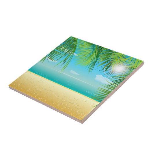 Carreau Plage tropicale (Côté)