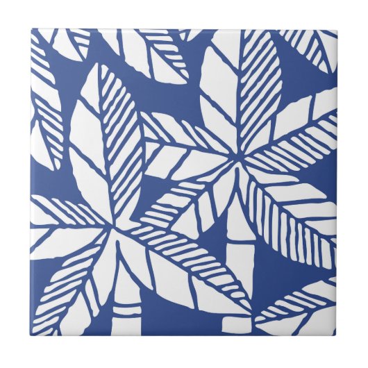 Carreau Plage tropicale de Palm Tree (Devant)