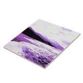 Carreau Plage Twilight en violet et violet (Côté)