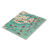 Carreau Plages inférieures des banques extérieures (Côté)