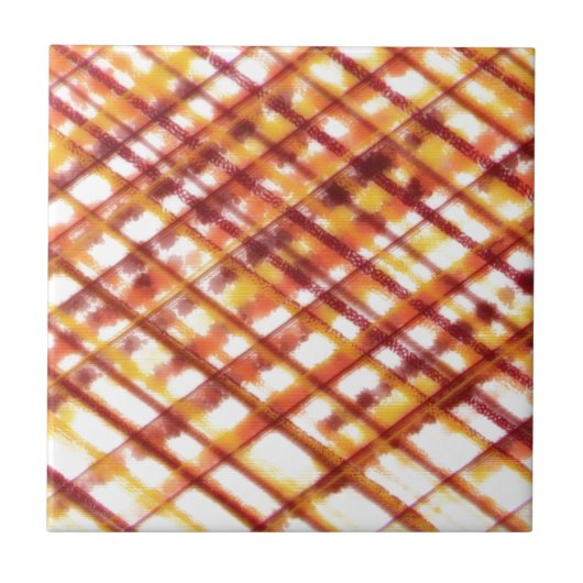Carreau Plaid brûlé (Devant)