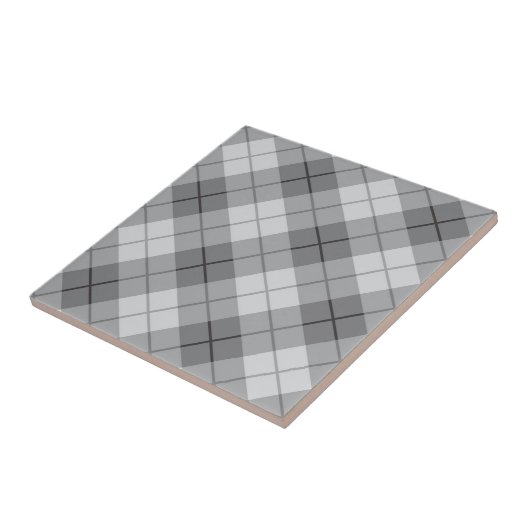 Carreau Plaid gris (Côté)