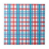 Carreau Plaid rouge et bleu (Devant)