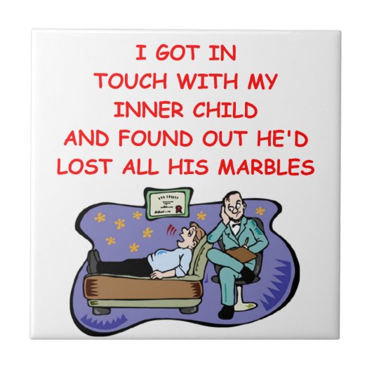 Carreau plaisanterie de psych (Devant)