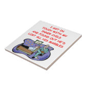 Carreau plaisanterie de psych (Côté)