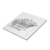 Carreau Plan d'architecture de la rue Tbilisi Georgia (Côté)