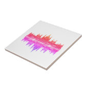 Carreau Plan d'architecture du Parlement de Budapest Hongr (Côté)