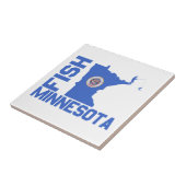 Carreau Plan de l'État du Minnesota de Poisson (Côté)