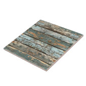 Carreau Planche rustique en bois patiné (Côté)