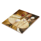 Carreau Planétaire en laiton handcrafted traditionnel avec (Côté)