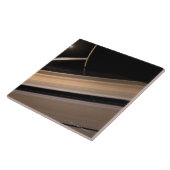 Carreau Planète de Saturn dans le système solaire, plan (Côté)